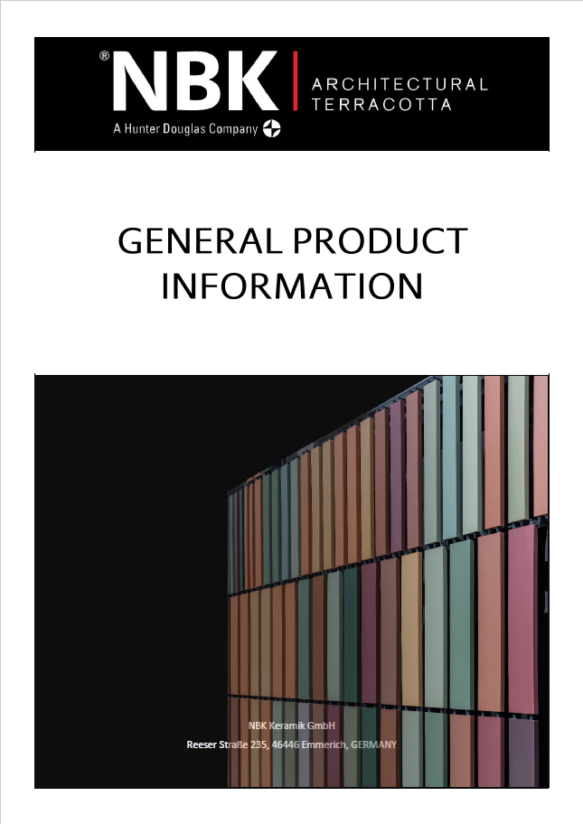 Cover General Product Information